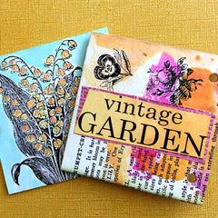 A Vintage Nature and Gardening Paper Pack Save 10%