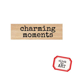Wood Mounted Word Rubber Stamps