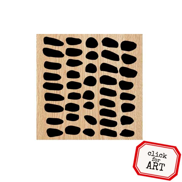 Wood Mount Doodle on Thursday Rubber Stamp
