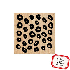 Wood Mount Doodle on Tuesday Rubber Stamp