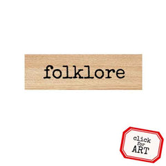 Wood Mounted Sentiment Rubber Stamps