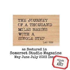 Somerset Studio Magazine Featured Transfer Art