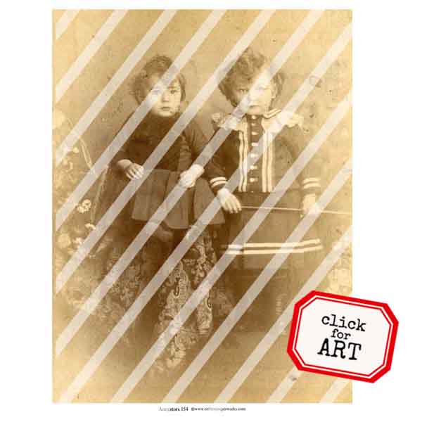 Ancestors 154 Collage Sheet