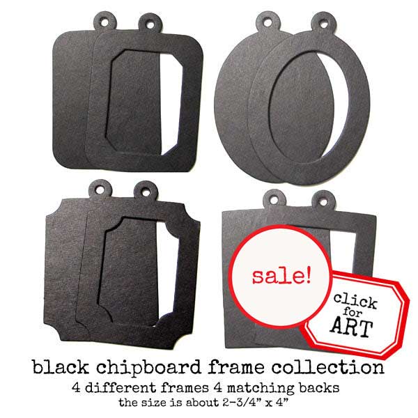 Black Chipboard Frame Collection Save 20%