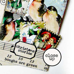 Christmas Artist Trading Cards Collage Sheet 212