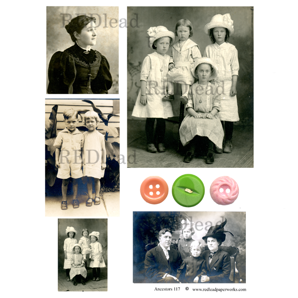 Collage Sheet Ancestors 117