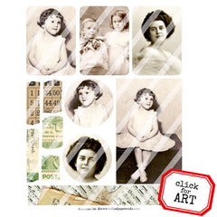Ancestors 148 Collage Sheet