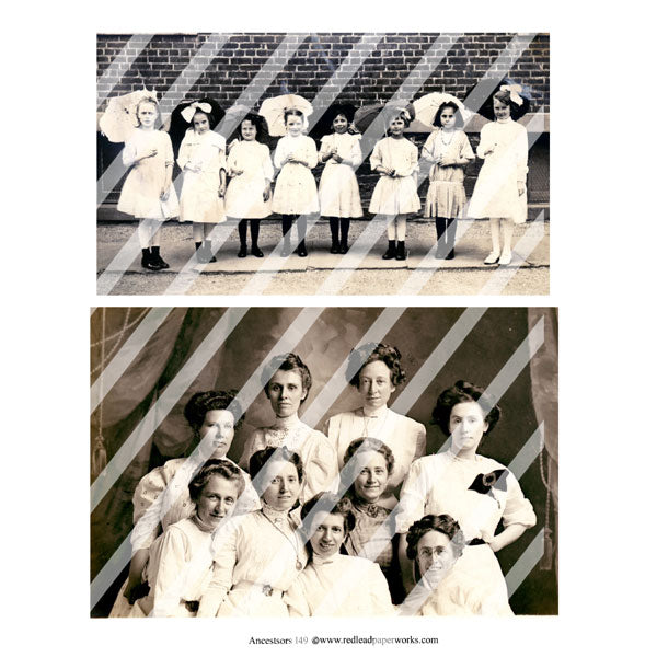 Ancestors 149 Collage Sheet