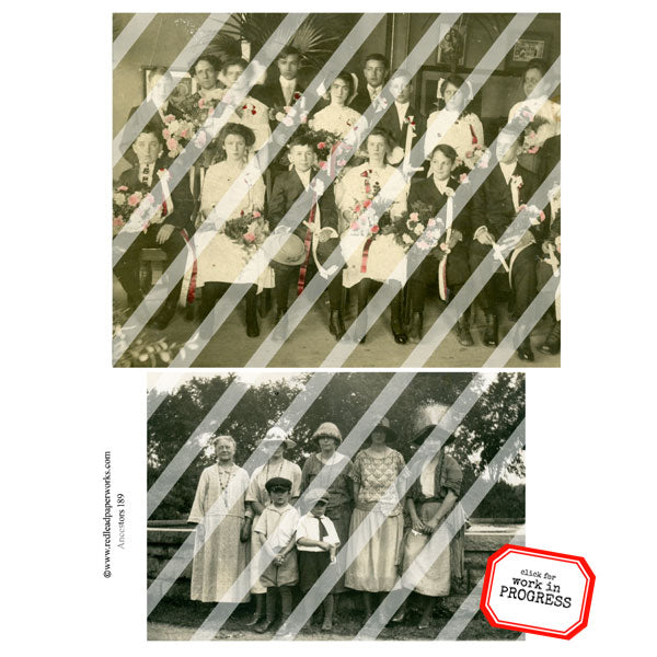 Ancestors 189 Collage Sheet