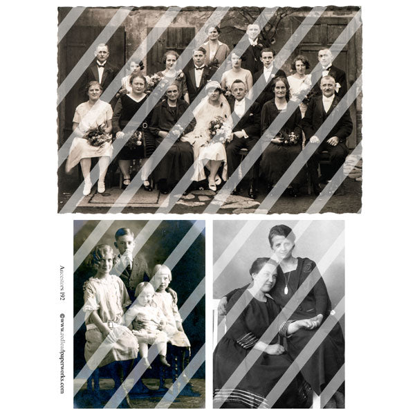 Ancestors 192 Collage Sheet