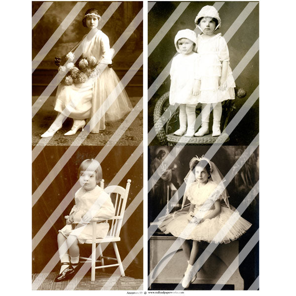 Ancestors 89 Collage Sheet