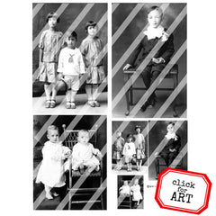 Ancestors 144 Collage Sheet