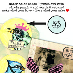 Blue Jay Bird Rubber Stamp Save 25%