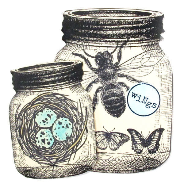 Buy Hero Arts - Mason Jar Bugs - Stamp and Die Sets Online at  desertcartNorway