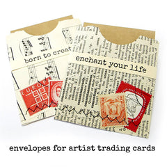 Born to Create Wood Mounted Rubber Stamp