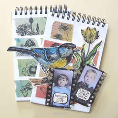 Mixed Media Bird Collage