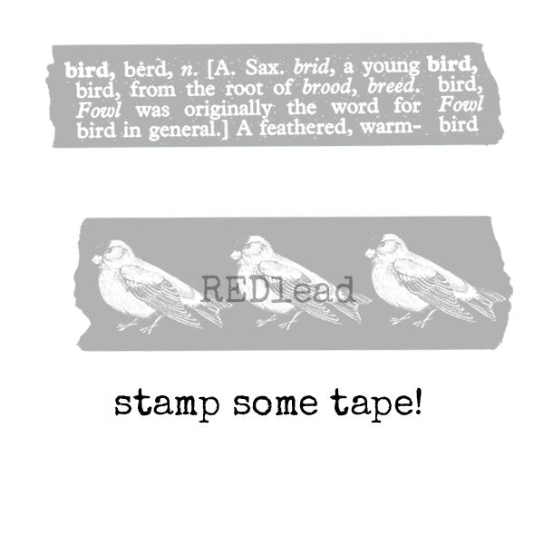 Stamp Some Tape Birds and Bird Definitions