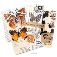 Butterfly Collage Art