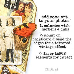Vintage Elements 81 Butterfly Collage Sheet