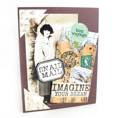 Snail Mail Art Travel Card