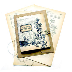 Charming Moments Small Stitched Journal