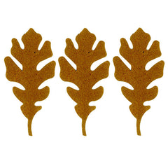 3 Chip Board Oak Leaves