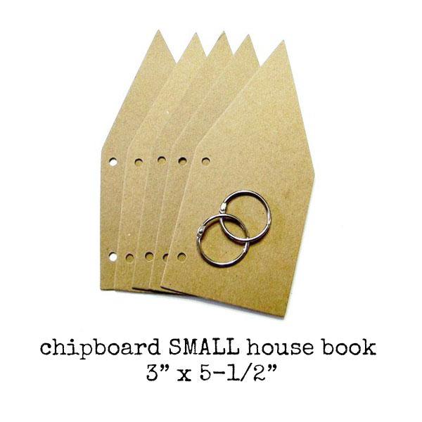 Chipboard Small House Book