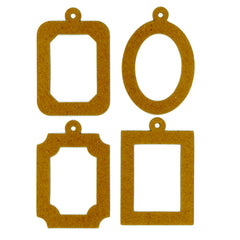 Small Chipboard Frame Set of 4 Frames Save 20%