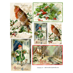 Christmas Collage Sheet 7