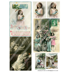 Christmas Collage Sheet 115