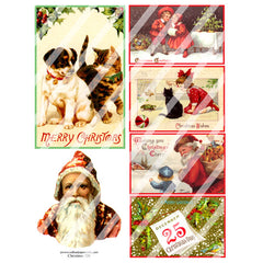 Christmas Collage Sheets