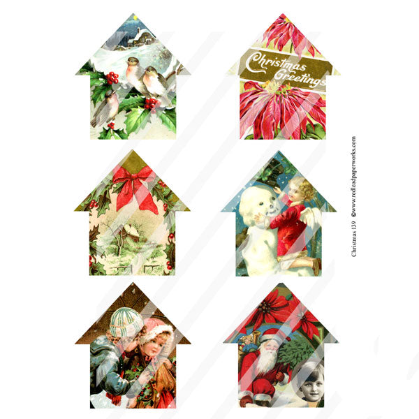 Christmas Collage Sheet 139