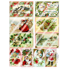 Christmas 145 Collage Sheet