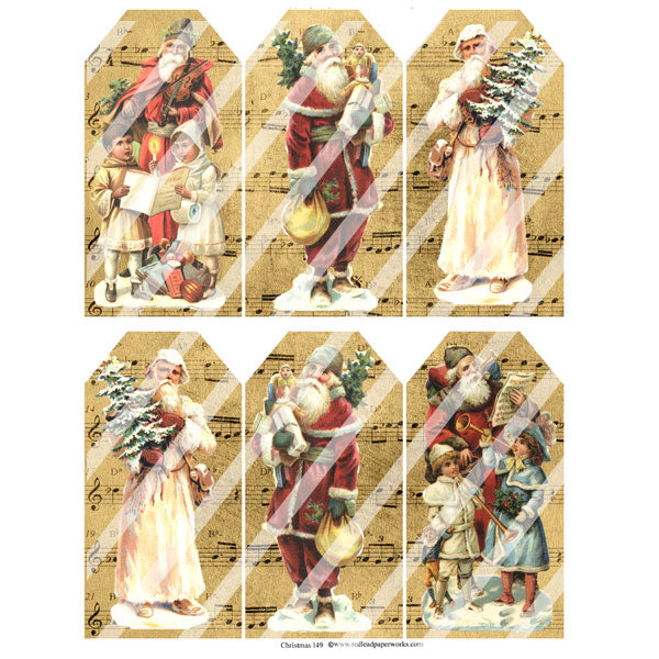 Christmas 149 Collage Sheet