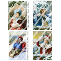 Christmas 157 Collage Sheet