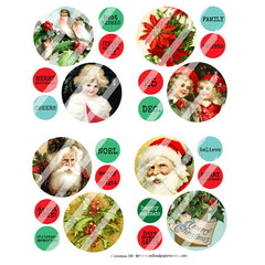 Christmas 188 Collage Sheet