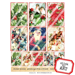 Christmas Collage Sheets