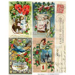 Christmas Collage Sheet 42