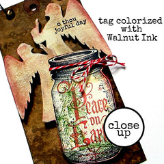 Mason Jar Rubber Stamp