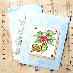 Mistletoe Rubber Stamp Save 30%