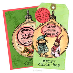 Christmas Rubber Stamps for Card Making