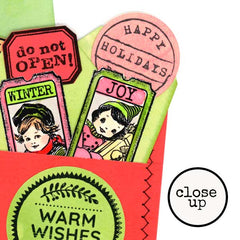 Christmas Rubber Stamps for Card Making 