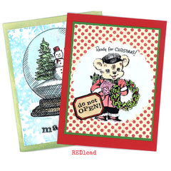 Ready for Christmas Rubber Stamp