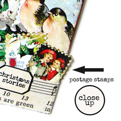 Christmas Postage Collage Sheets