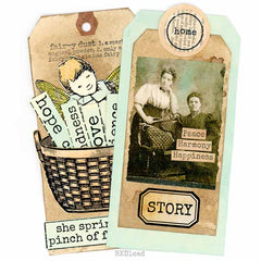 Wood Mount May You Find Peace Harmony Happiness Rubber Stamp