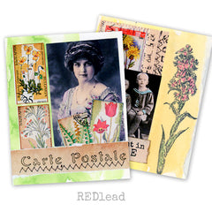 Vintage Elements 352 Collage Sheet