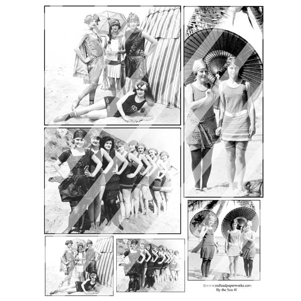 By the Sea Collage Sheet 41