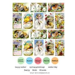 Spring 65 Collage Sheet