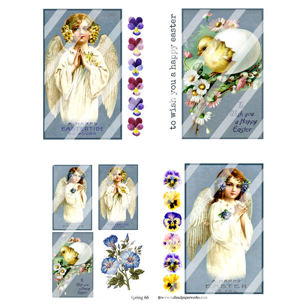 Spring 66 Collage Sheet