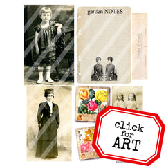 Vintage Elements 195 Collage Sheet